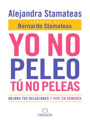 cover image of Yo no peleo, tú no peleas